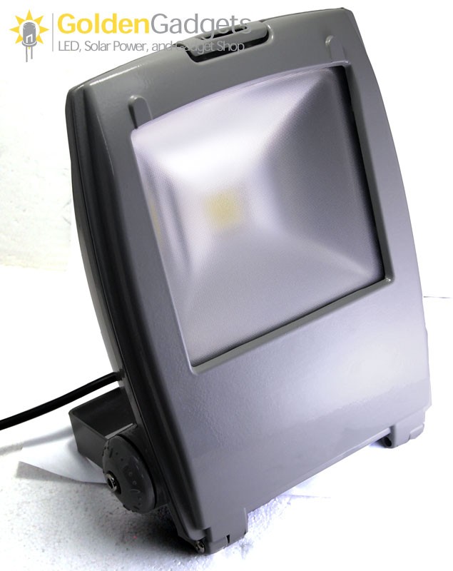 Slim Profile Outdoor 10-Watt LED Flood Light AC - White 6000K